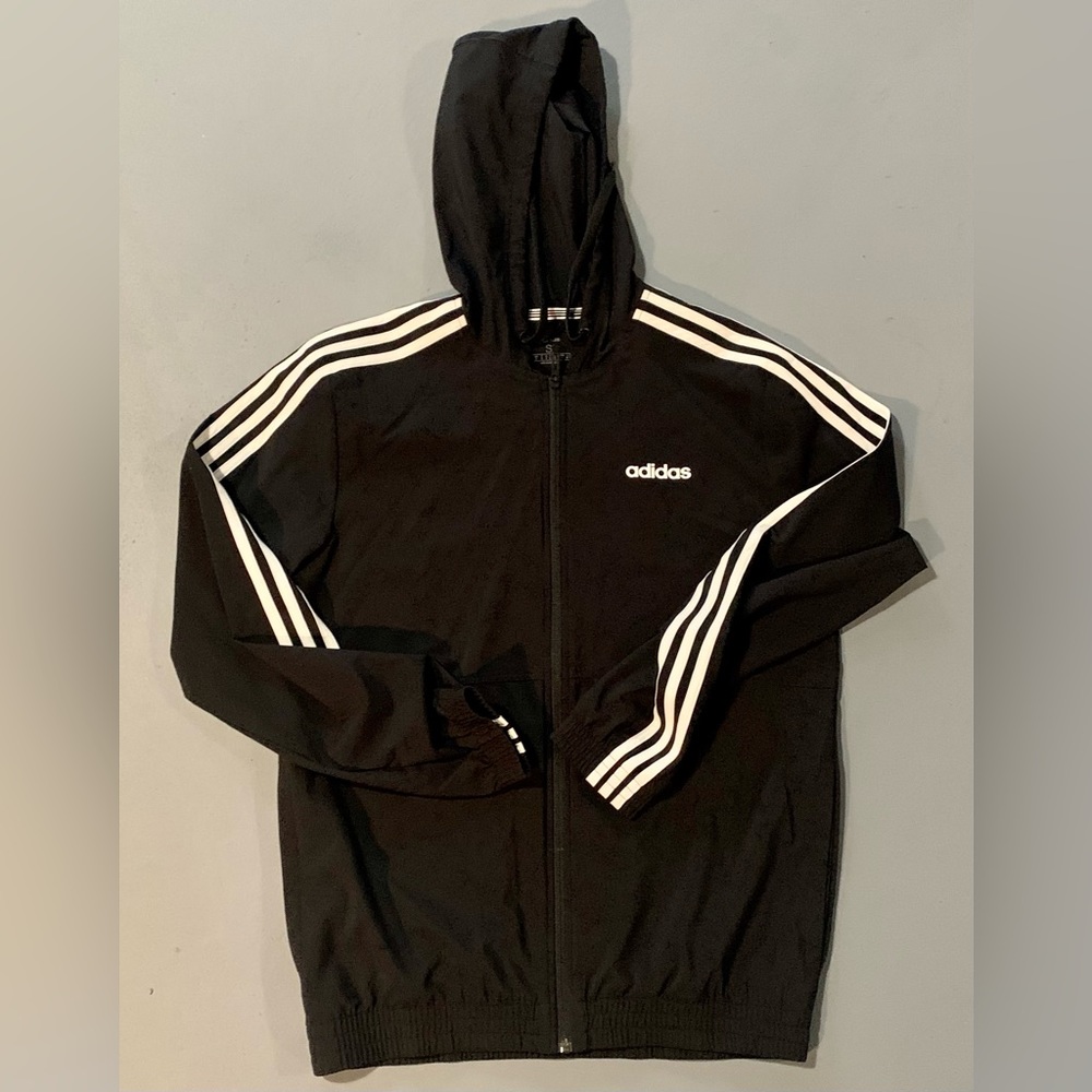 MENS ADIDAS signature 3 stripe zip up
